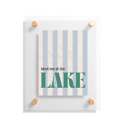 ciaojessa Meet me at the lake Floating Acrylic Print