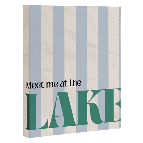 ciaojessa Meet me at the lake Art Canvas