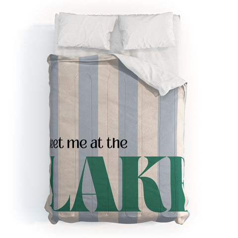 ciaojessa Meet me at the lake Comforter