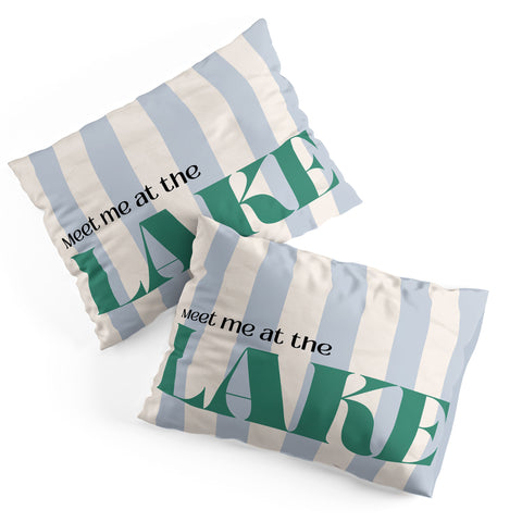 ciaojessa Meet me at the lake Pillow Shams