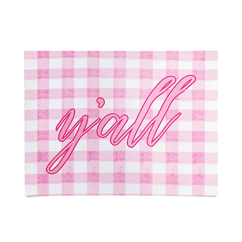 ciaojessa Yall Pink Poster