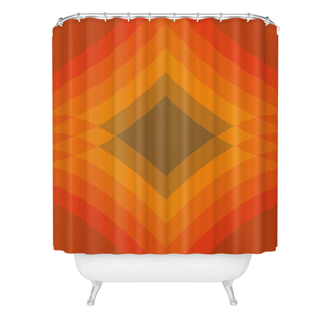 Circa78Designs Harvest Stack Shower Curtain