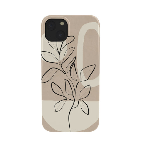 City Art Abstract Minimal Plant 7 Phone Case