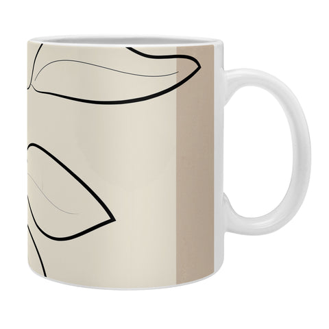 City Art Abstract Minimal Plant 8 Coffee Mug