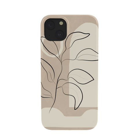 City Art Abstract Minimal Plant 8 Phone Case