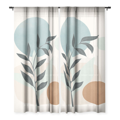 City Art Azzurro Shapes No53 Sheer Non Repeat