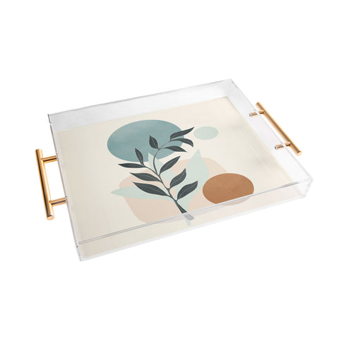 City Art Azzurro Shapes No53 Acrylic Tray