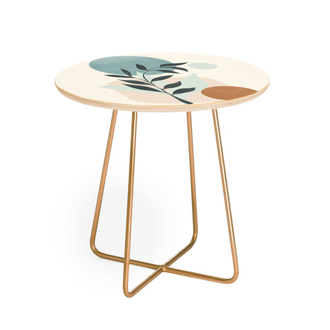 City Art Azzurro Shapes No53 Round Side Table