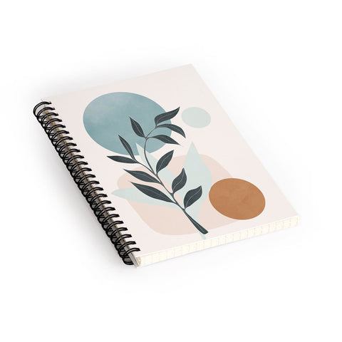 City Art Azzurro Shapes No53 Spiral Notebook