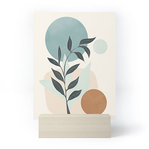 City Art Azzurro Shapes No53 Mini Art Print