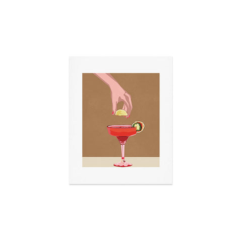City Art Cocktail Time 1 Art Print