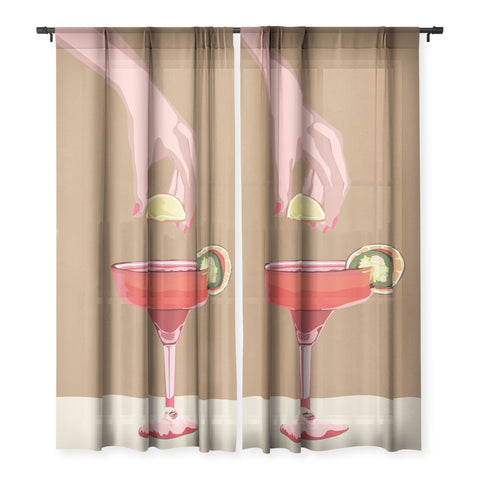 City Art Cocktail Time 1 Sheer Non Repeat