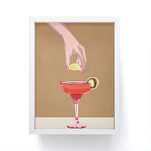 City Art Cocktail Time 1 Framed Mini Art Print