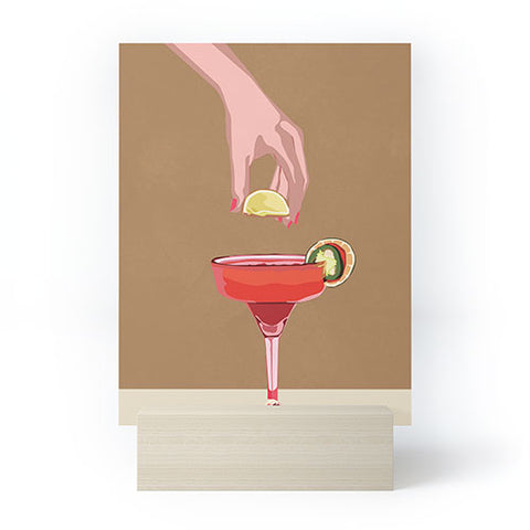 City Art Cocktail Time 1 Mini Art Print