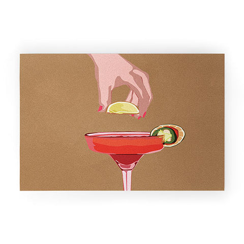 City Art Cocktail Time 1 Welcome Mat