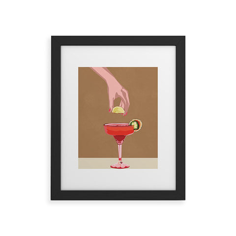 City Art Cocktail Time 1 Framed Art Print