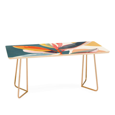 City Art Colorful Branching Out 01 Coffee Table