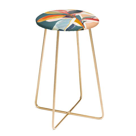 City Art Colorful Branching Out 01 Counter Stool