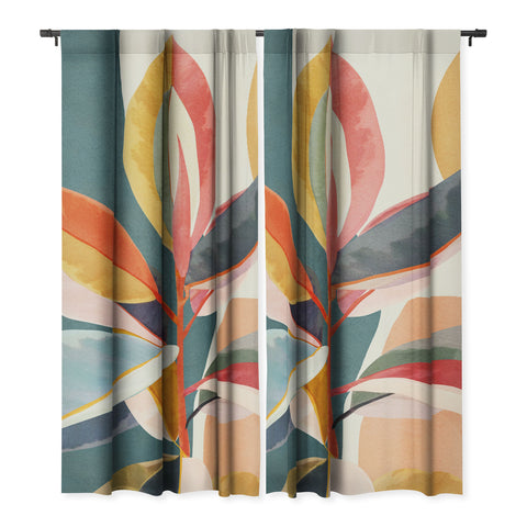 City Art Colorful Branching Out 01 Blackout Non Repeat