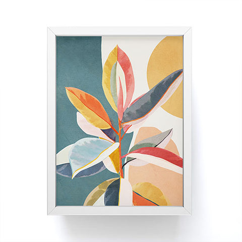 City Art Colorful Branching Out 01 Framed Mini Art Print