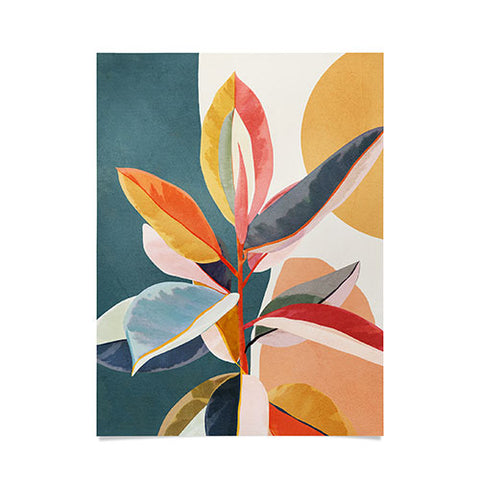 City Art Colorful Branching Out 01 Poster