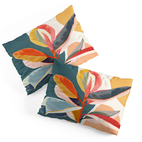 City Art Colorful Branching Out 01 Pillow Shams