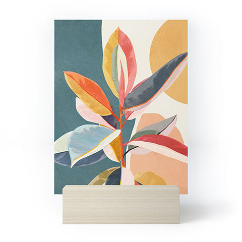 City Art Colorful Branching Out 01 Mini Art Print