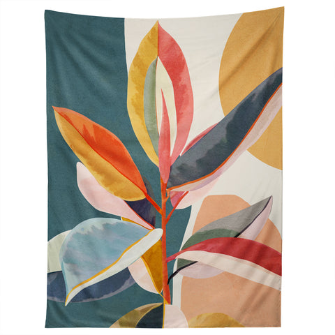 City Art Colorful Branching Out 01 Tapestry
