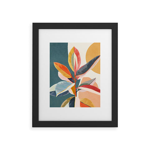 City Art Colorful Branching Out 01 Framed Art Print