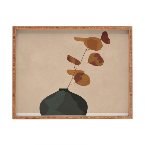 City Art Eucalyptus Decoration I Rectangular Tray