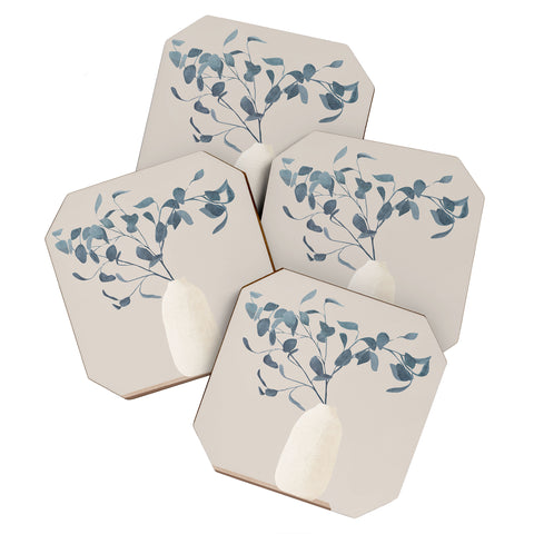 City Art Eucalyptus II Coaster Set