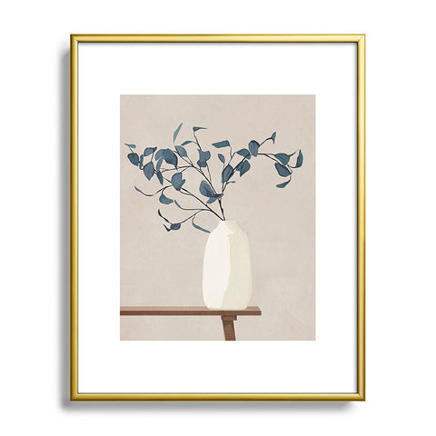 City Art Eucalyptus II Metal Framed Art Print