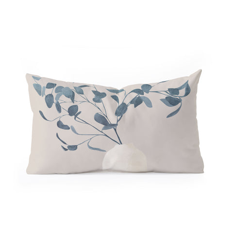 City Art Eucalyptus II Oblong Throw Pillow