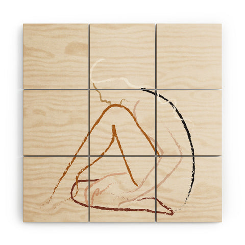 City Art Harmony 2 Wood Wall Mural