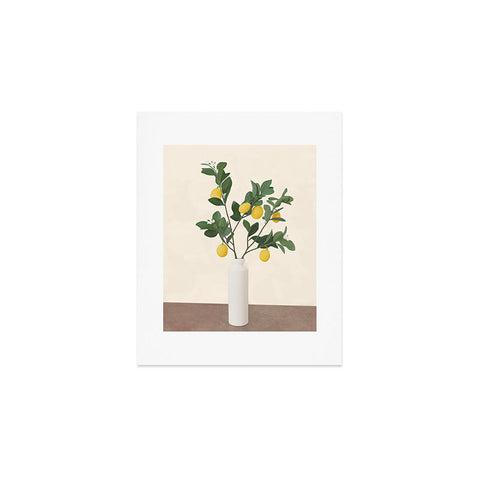 City Art Lemon Branches II Art Print