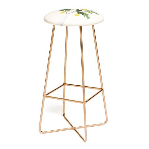City Art Lemon Branches II Bar Stool