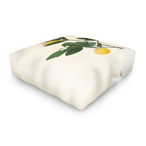 City Art Lemon Branches II Outdoor Floor Cushion