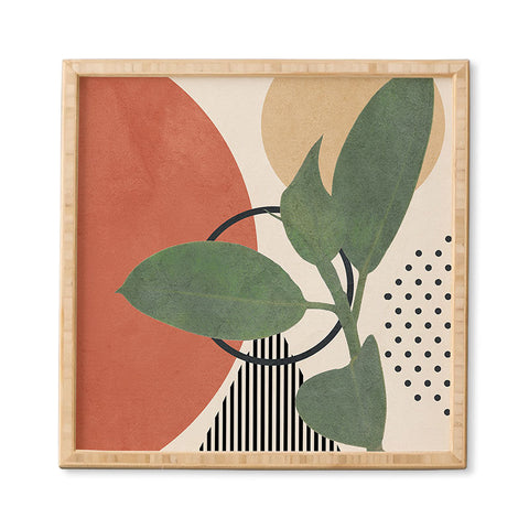 City Art Nature Geometry III Framed Wall Art