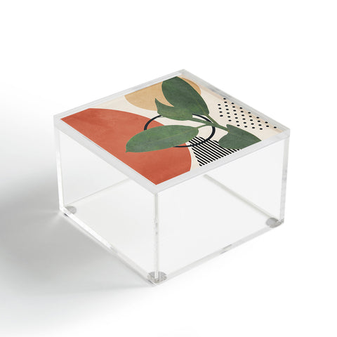 City Art Nature Geometry III Acrylic Box