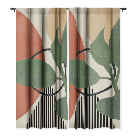 City Art Nature Geometry III Blackout Non Repeat