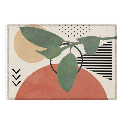 City Art Nature Geometry III Outdoor Rug