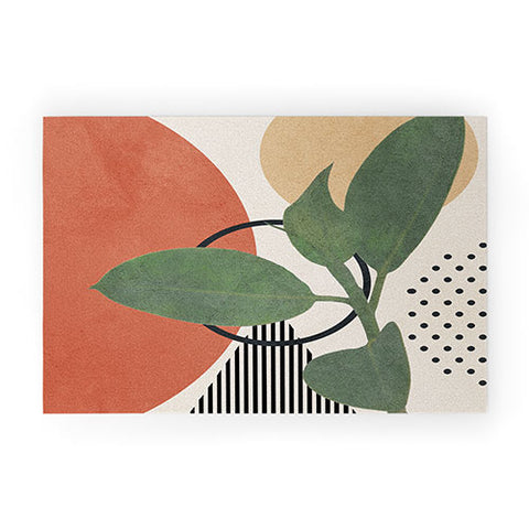 City Art Nature Geometry III Welcome Mat