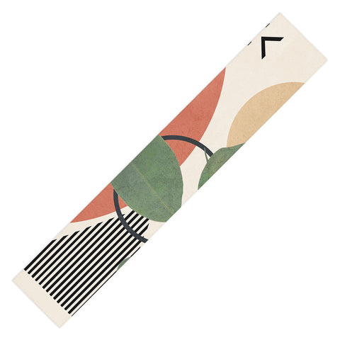 City Art Nature Geometry III Table Runner