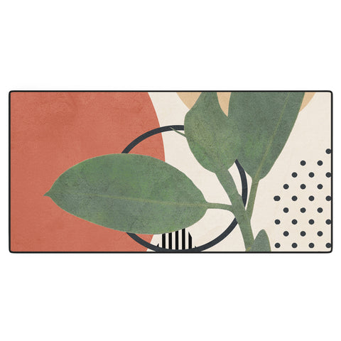 City Art Nature Geometry III Desk Mat