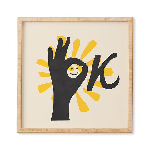 City Art OK II Framed Wall Art