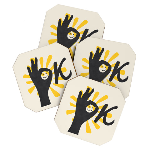 City Art OK II Coaster Set