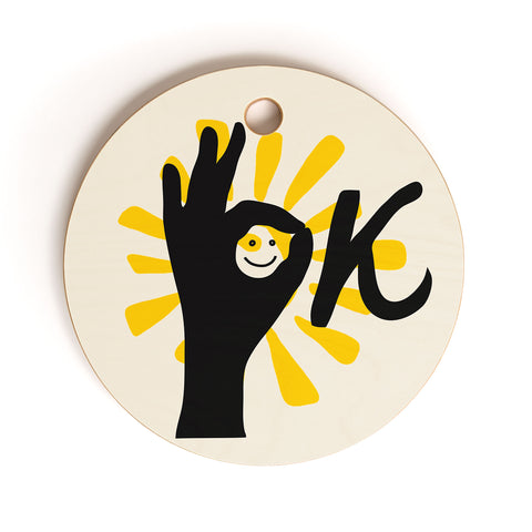 City Art OK II Cutting Board Round