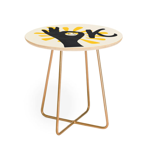 City Art OK II Round Side Table