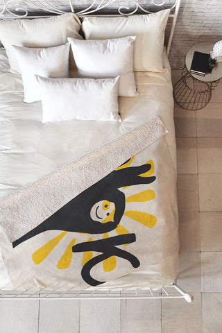 City Art OK II Fleece Throw Blanket