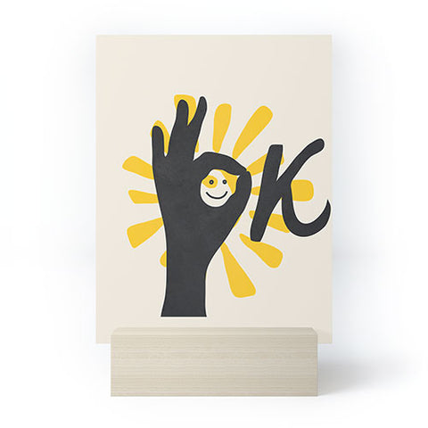 City Art OK II Mini Art Print